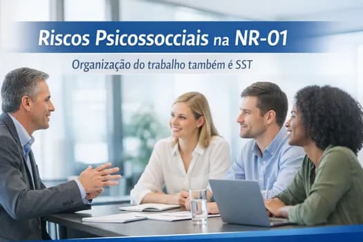 Imagem do CURSO INTENSIVO AO VIVO - NR-01 E RISCOS PSICOSSOCIAIS NOS ÓRGÃOS PÚBLICOS MUNICIPAIS