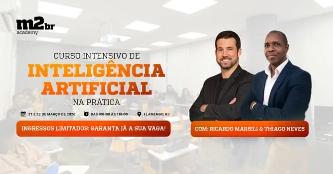 Imagem do Curso Intensivo de Inteligência Artificial na Prática – Rio de Janeiro (M2BR Academy)