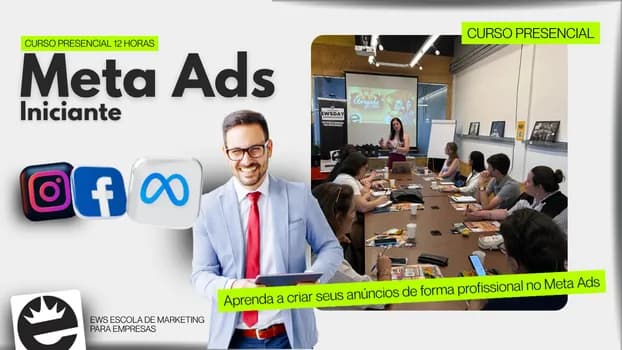 Imagem do CURSO META ADS INICIANTE PRESENCIAL