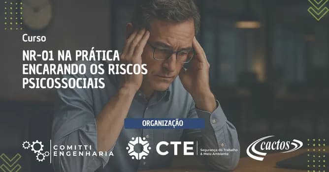 Imagem do Curso NR-01 na Prática - Encarando os Riscos Psicossociais