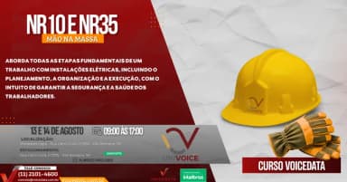 Curso NR10 E NR35 em São Paulo