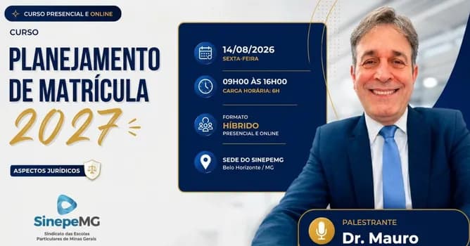 Imagem do CURSO | Planejamento de Matrículas 2027: Aspectos Jurídicos