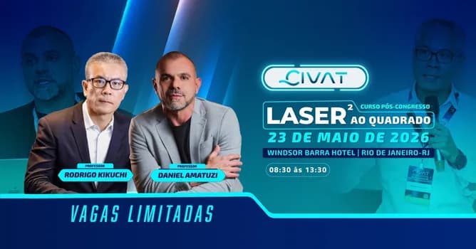 Imagem do Curso Pós Congresso CIVAT - Laser² (Laser ao Quadrado)