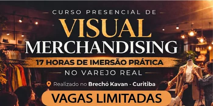 Imagem do Curso prático de Visual Merchandising em Curitiba | para Lojistas e Profissionais do Varejo