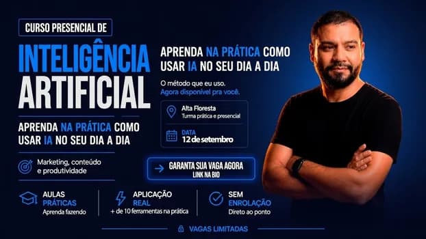 Imagem do Curso Presencial de Inteligência Artificial - Turma 2