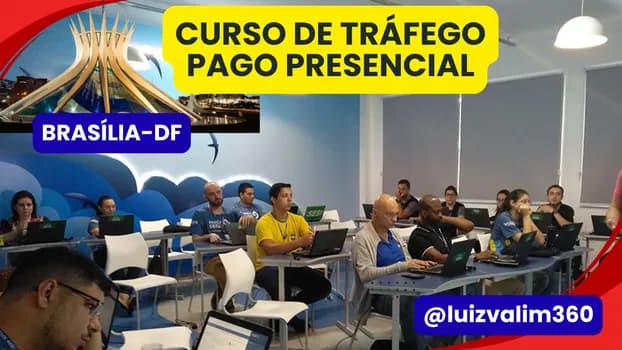 Imagem do CURSO PRESENCIAL DE TRÁFEGO PAGO EM TAGUATINGA-DF