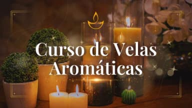 Curso Presencial em COTIA - Velas Aromáticas e Decorativas em Cotia