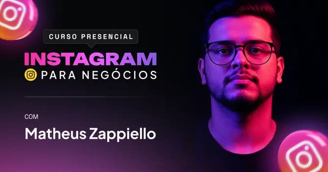 Imagem do CURSO PRESENCIAL | INSTAGRAM PARA NEGÓCIOS EM BALNEÁRIO CAMBORIÚ