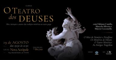 CURSO TEATRO DOS DEUSES em Porto Alegre