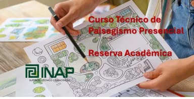 Curso Técnico de Paisagismo - Reserva Acadêmica COM DESCONTO em Belo Horizonte