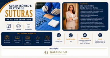 Curso Teórico e Prático de Suturas para Enfermeiros em Recife
