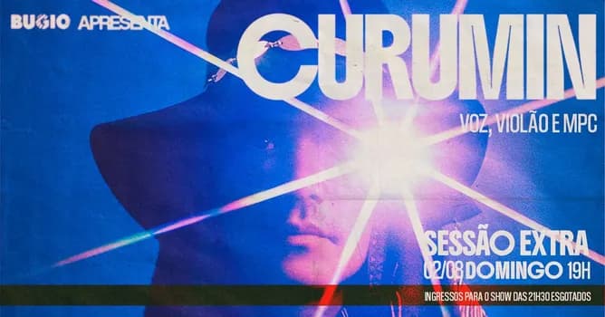 Imagem do CURUMIN EM FLORIPA (SESSÃO EXTRA) - VOZ, VIOLÃO e MPC