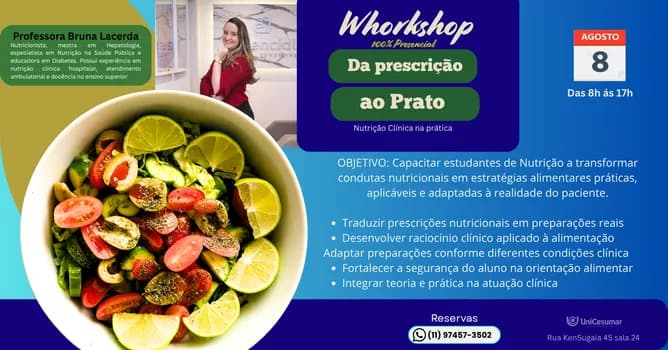 Imagem do Da prescrição ao prato: Nutrição Clínica na Prática