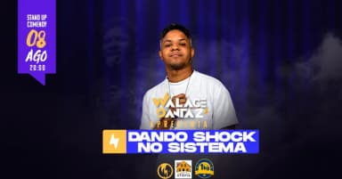 DANDO SHOCK NO SISTEMA | SHOW DE COMÉDIA com Walace Dantaz Na Casa da utopia em Niterói