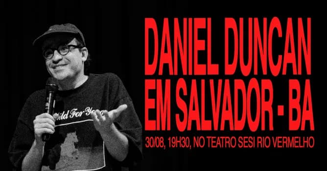 Imagem do DANIEL DUNCAN AO VIVO EM SALVADOR - TEATRO SESI RIO VERMELHO