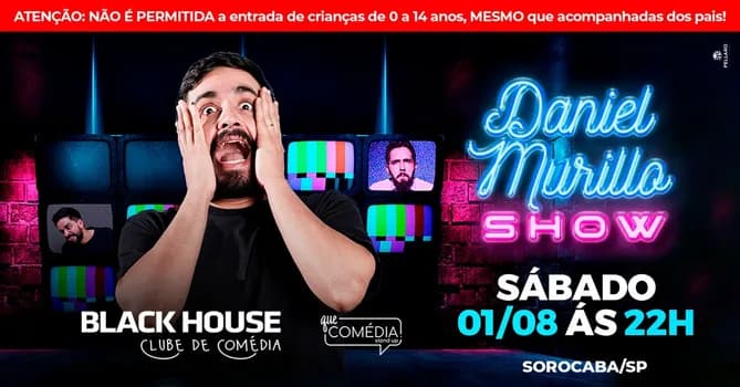 Imagem do DANIEL MURILLO em SOROCABA - Stand up Comedy