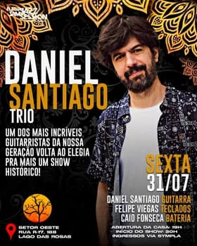 Imagem do Daniel Santiago Trio - Elegia Café - 31/07 (Sexta)