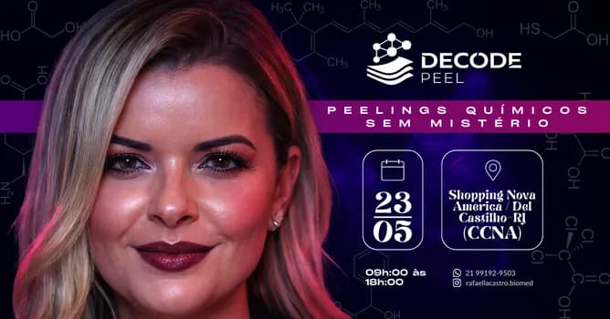 Imagem do Decode Peel: Imersão Científica em Peelings Químicos