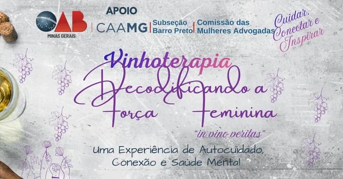 Imagem do Decodificando a Força Feminina (in vino veritas -) - Uma Experiência de Autocuidado, Conexão e Saúde