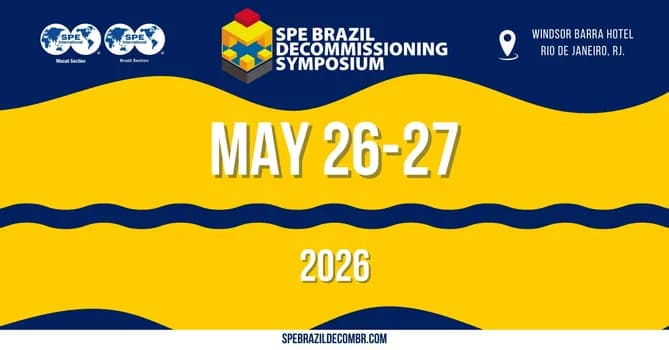 Imagem do DecomBR - SPE Brazil Decommissioning Symposium 2026