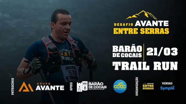 Imagem do DESAFIO AVANTE ENTRE SERRAS - TRAIL RUN - BARÃO DE COCAIS