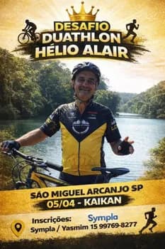 Imagem do DESAFIO DUATHLON HÉLIO ALAIR - SÃO MIGUEL ARCANJO SP
