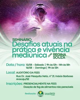 Imagem do DESAFIOS ATUAIS NA PRÁTICA E VIVÊNCIA MEDIÚNICA