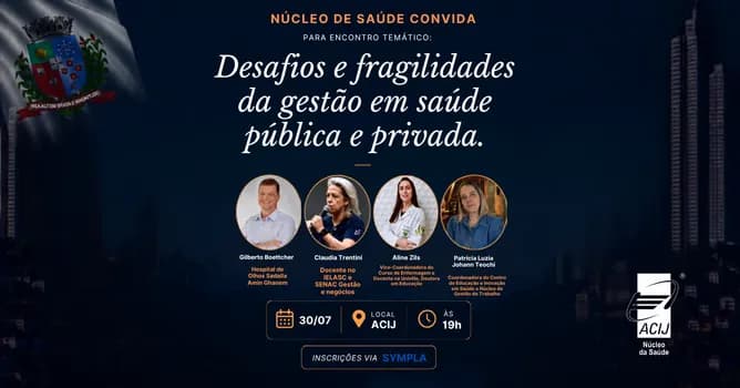 Imagem do Desafios e fragilidades da gestão em saúde publica e privada