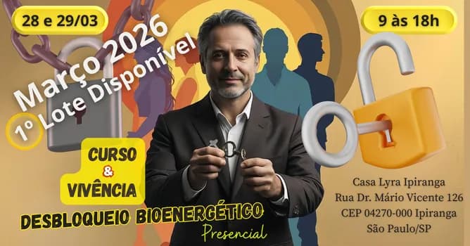 Imagem do DESBLOQUEIO BIOENERGÉTICO SISTÊMICO - 4ª edição (2026)