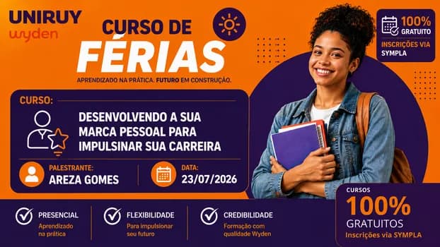 Imagem do DESENVOLVENDO A SUA MARCA PESSOAL PARA IMPULSINAR SUA CARREIRA