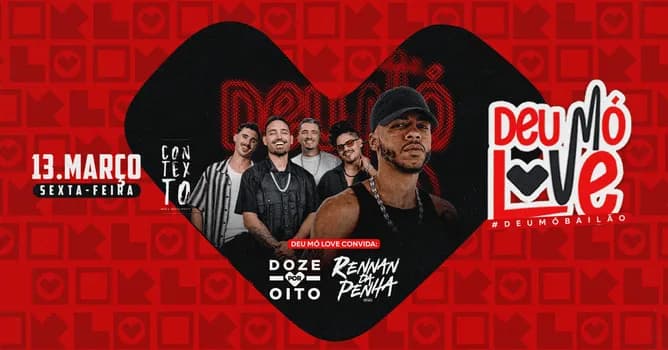 Imagem do Deu Mó Love convida Rennan da Penha | 13.03 | Varanda do Contexto