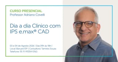Dia a dia Clínico com IPS e.max cad - Adriano Covelli em Barueri