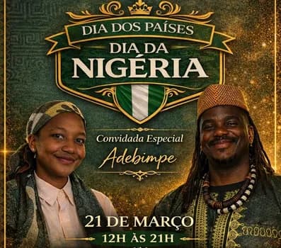 Imagem do DIA DOS PAÍSES - EDIÇÃO NIGÉRIA com Chez Kimberly Food & D´ULO