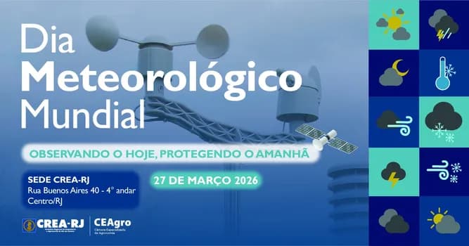 Imagem do Dia Meteorológico Mundial: "Observando o hoje, protegendo o amanhã"