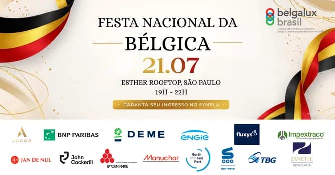 Imagem do Dia Nacional da Bélgica - Belgalux