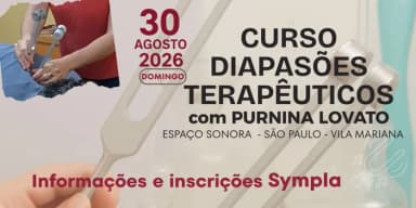 Diapasões Terapêuticos Presencial - 6ª edição - 2026. em São Paulo