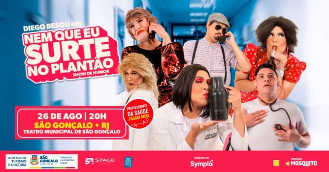 Imagem do Diego Besou - Nem que eu surte no plantão