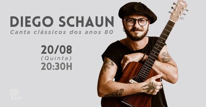 Imagem do Diego Schaun - Canta clássicos dos anos 80