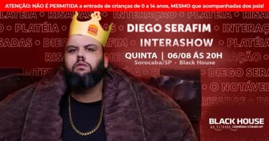 DIEGO SERAFIM em SOROCABA - Stand up Comedy em Sorocaba