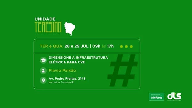 Imagem do Dimensione a Infraestrutura Elétrica para CVE