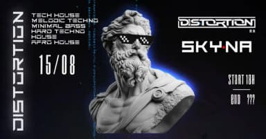 DISTORTION FESTIVAL - 15/08 - SKYNA SUSHI CLUB em São Paulo