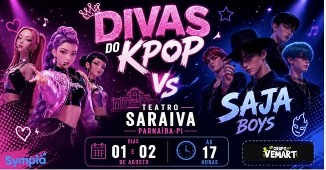 Imagem do Divas Guerreiras do Kpop