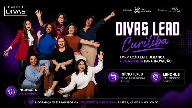 Imagem do DIVAS LEAD CURITIBA - Formação em Liderança Humanizada para Inovação