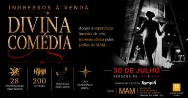 DIVINA COMÉDIA Ritrovai Rivedere em Rio de Janeiro