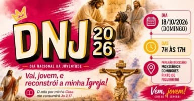 DNJ - 2026 - DIOCESE DE IPAMERI - GO em Ipameri