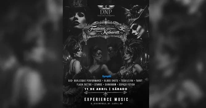 Imagem do DNP - Deutsche Nachtparty ::: Fantasie Kabarett (11 DE ABRIL) - RIO DE JANEIRO
