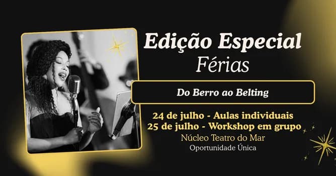 Imagem do Do Berro ao Belting - Edição especial de férias - Cássia Raquel