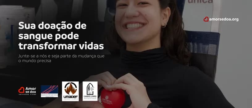 Imagem do Doação de Sangue na Assembleia de Deus Ministério Ferreira - Campo Limpo - Dia 28/03