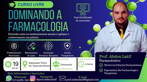 Imagem do Dominando a Farmacologia