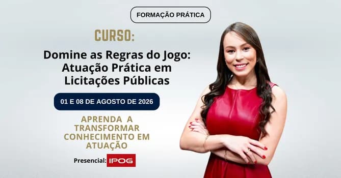 Imagem do Domine as Regras do Jogo: Atuação Prática em Licitações Públicas